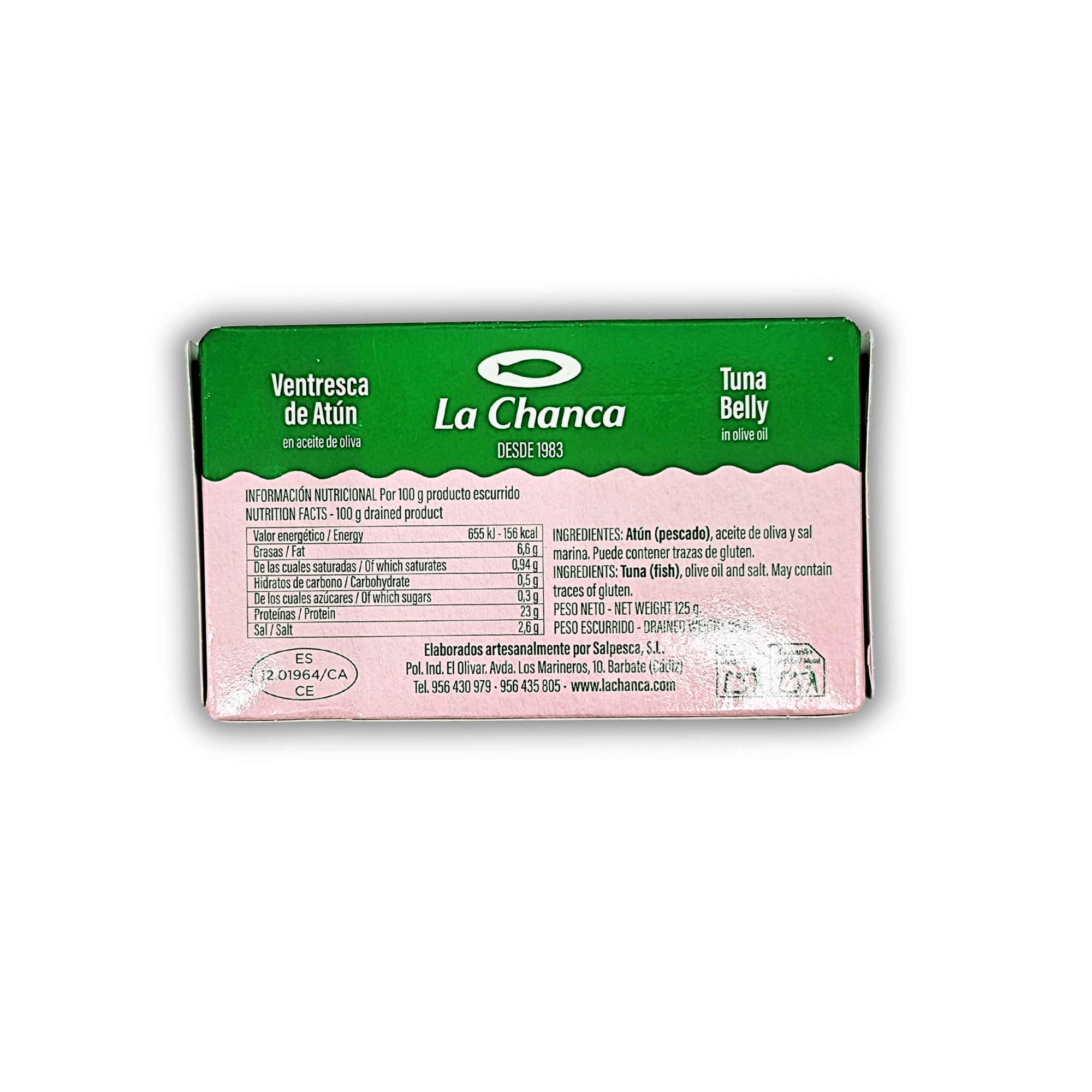 Ventresca de Atún en Aceite de Oliva