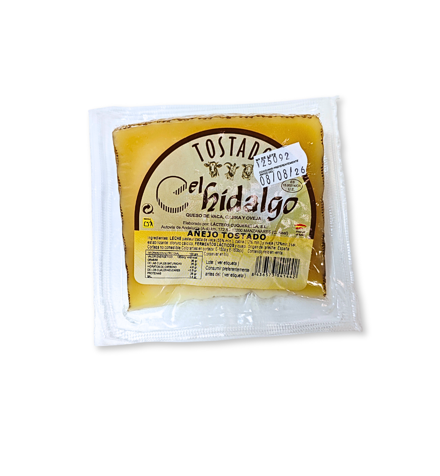 Queso Tostado Añejo Mezcla El Hidalgo